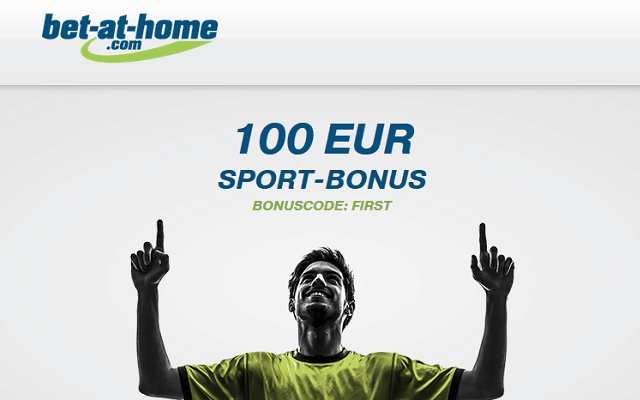 bet-at-home.com code promo: "firt"