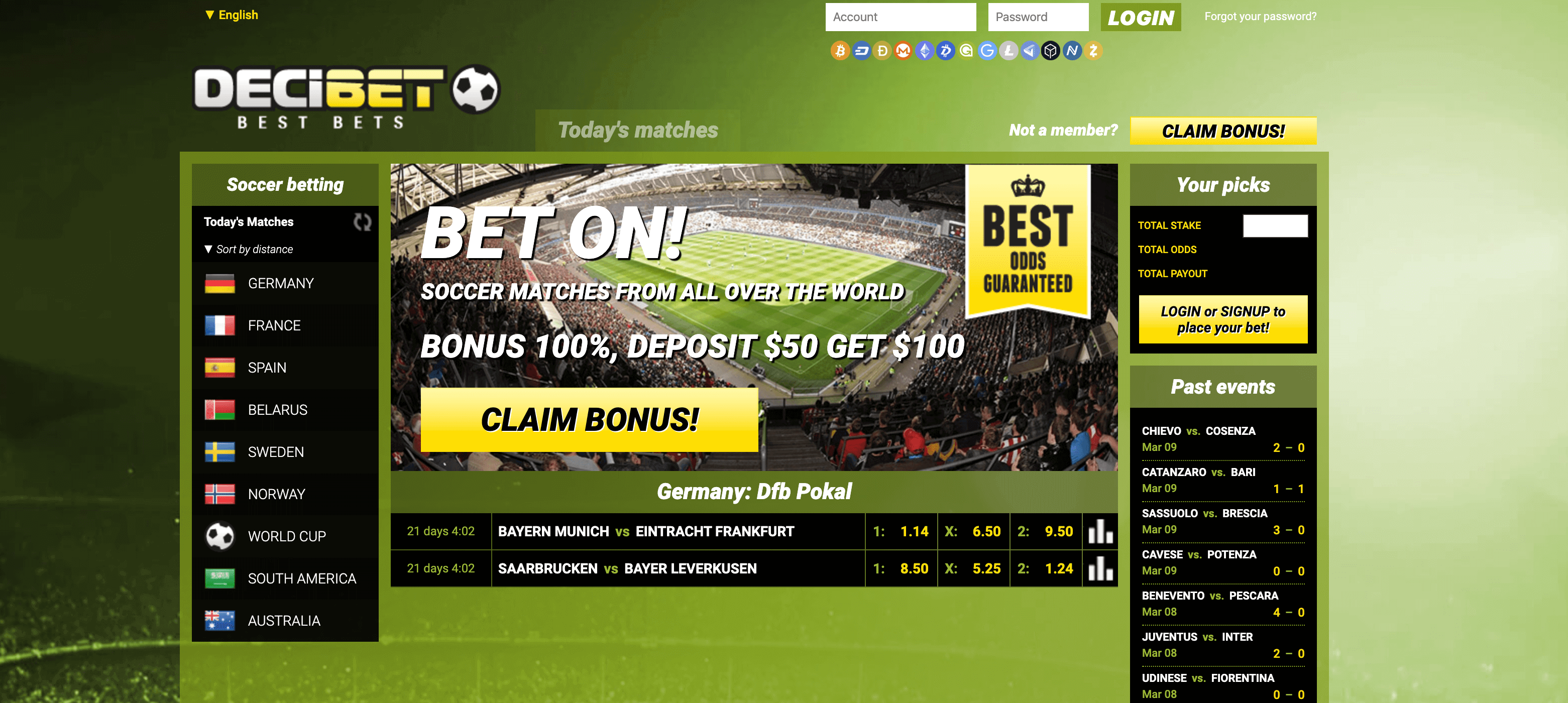 Decibet Screenshot