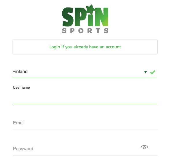 Spin sports register