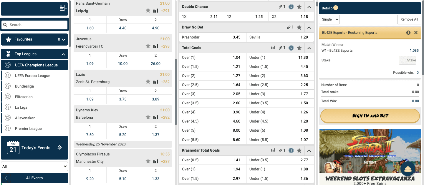 Svenbet Betting