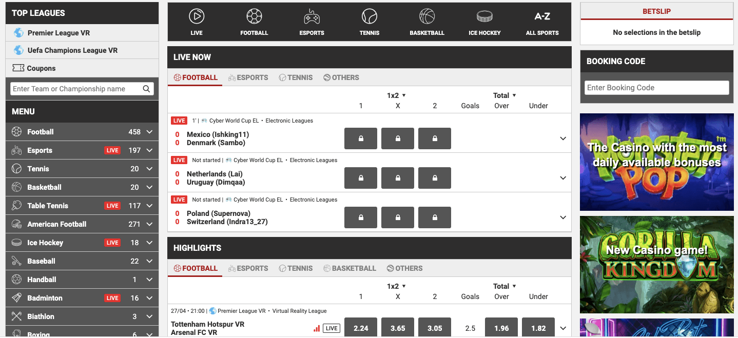 Betrebels betting