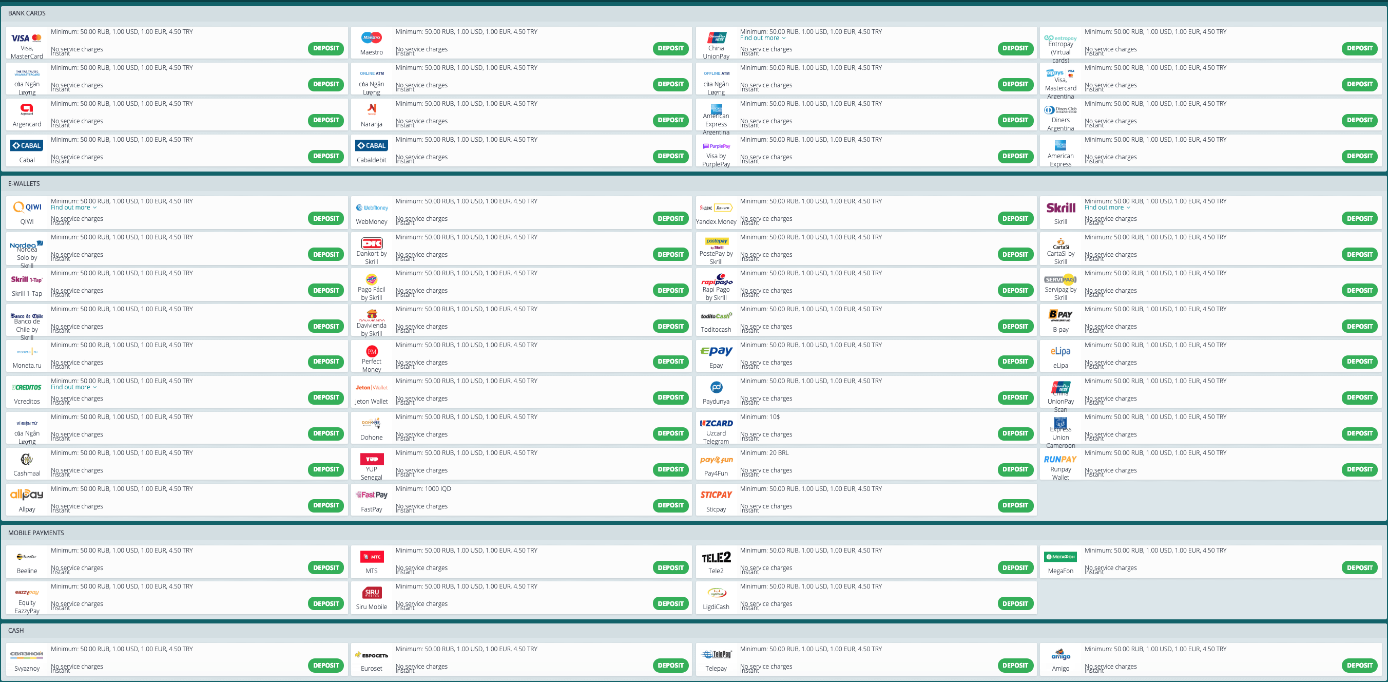 22bet deposit withdraw