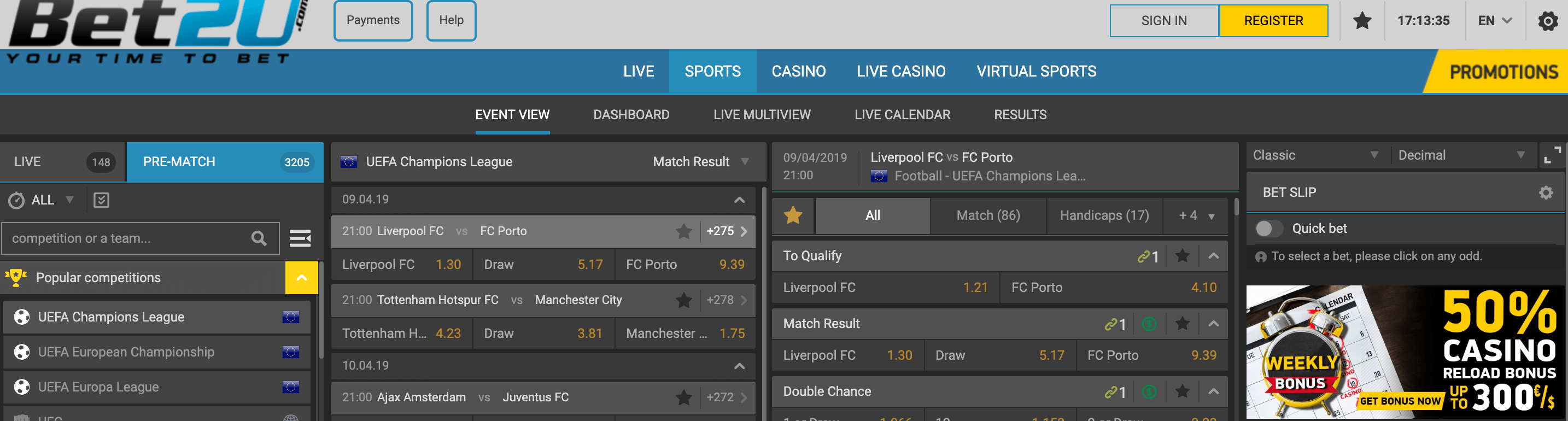 bet2u Quality Platform