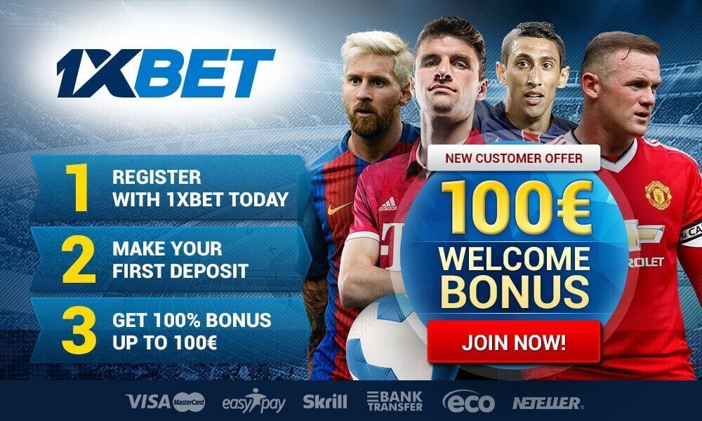 1xbet welcome bonus