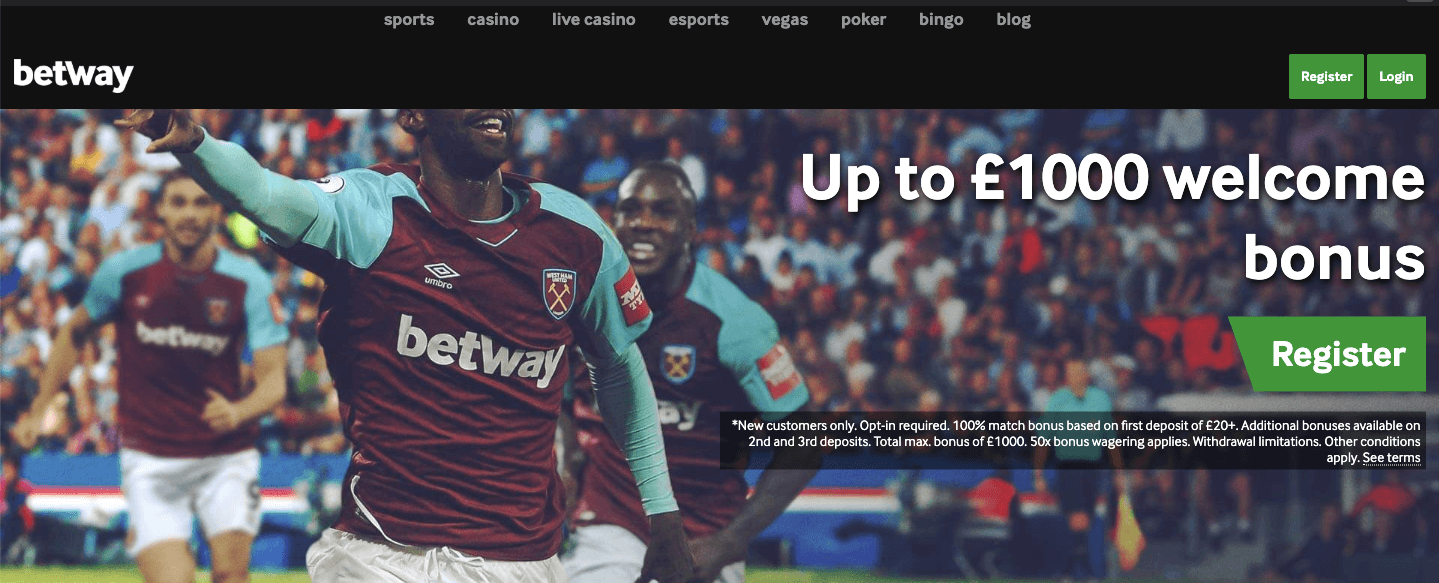 betway bonus