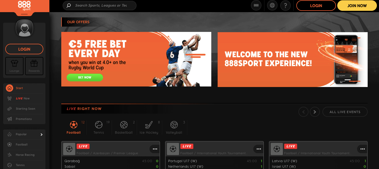 888sport homepage