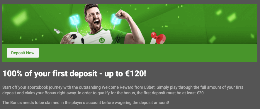 Lsbet welcome bonus