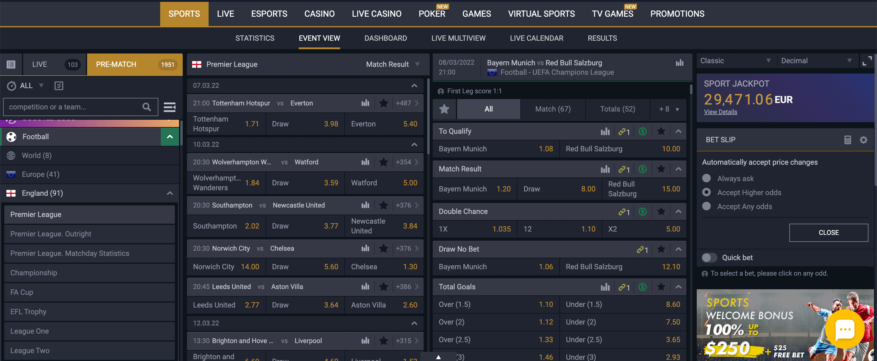 Ditobet Betting